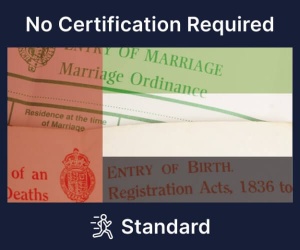 UAE Standard - No Certification